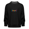 Schnuppe! - Kinder Premium Sweatshirt - Schwarz