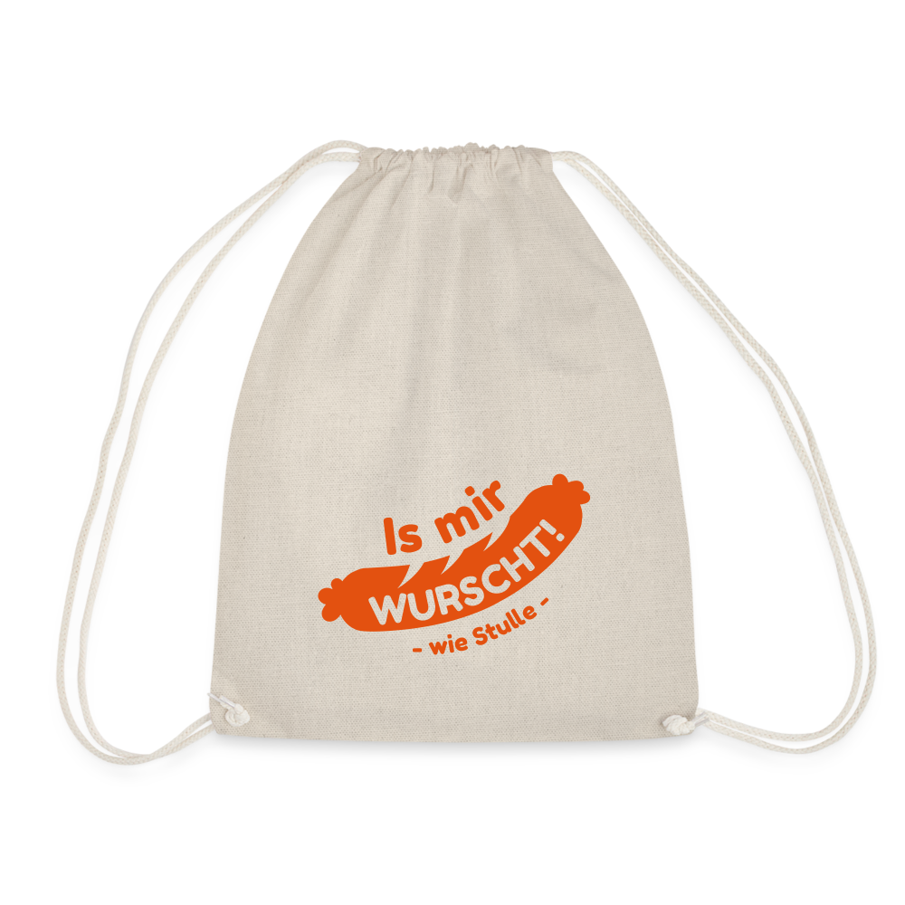 Is mir Wurscht - Turnbeutel - Natur