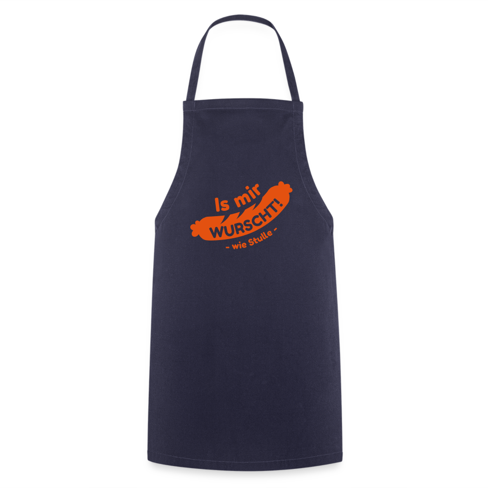 Is mir Wurscht - Kochschürze - Navy