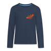 Is mir Wurscht - Teenager Langarmshirt - Navy