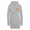 Is mir Wurscht - Hoodie-Kleid - Grau meliert
