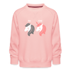 Berliner Einhorn - Kinder Premium Sweatshirt - Kristallrosa