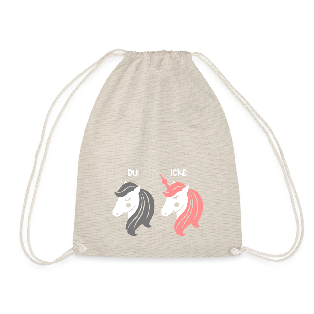 Berliner Einhorn - Turnbeutel - Natur