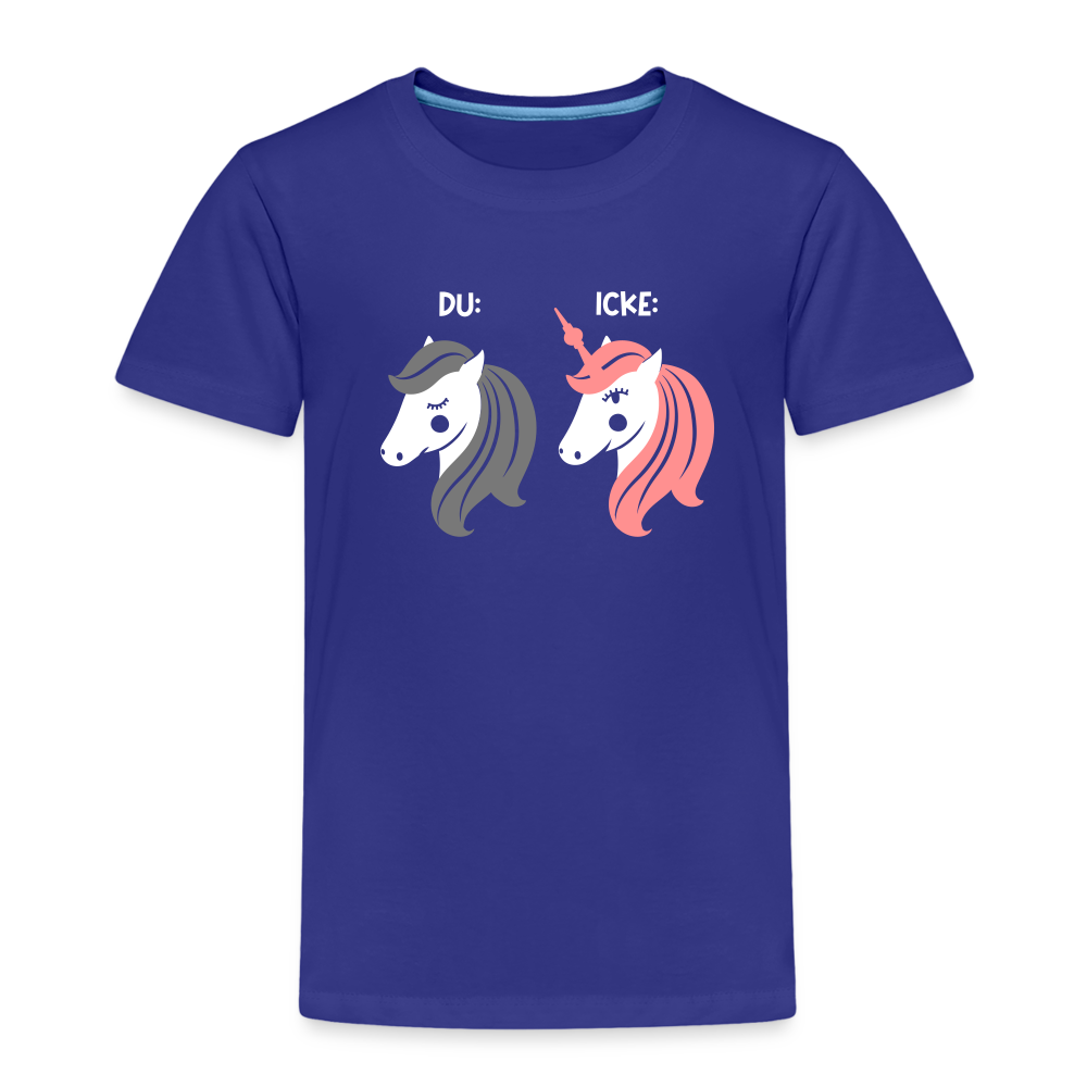 Berliner Einhorn - Kinder Premium T-Shirt - Königsblau