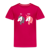 Berliner Einhorn - Kinder Premium T-Shirt - dunkles Pink