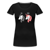 Berliner Einhorn - Frauen Premium T-Shirt - Schwarz