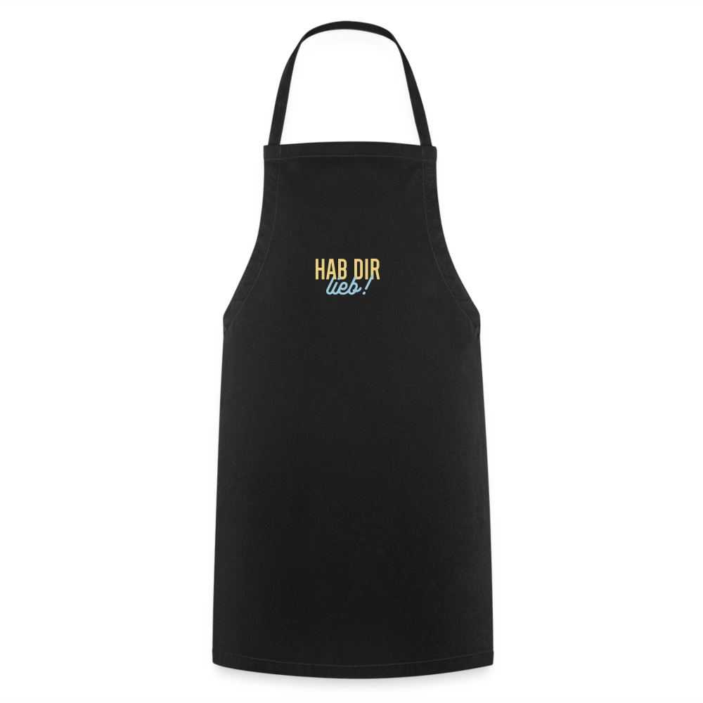 Hab Dir Lieb! - Kochschürze - Schwarz