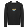 Hab Dir Lieb! - Kinder Langarmshirt - Schwarz