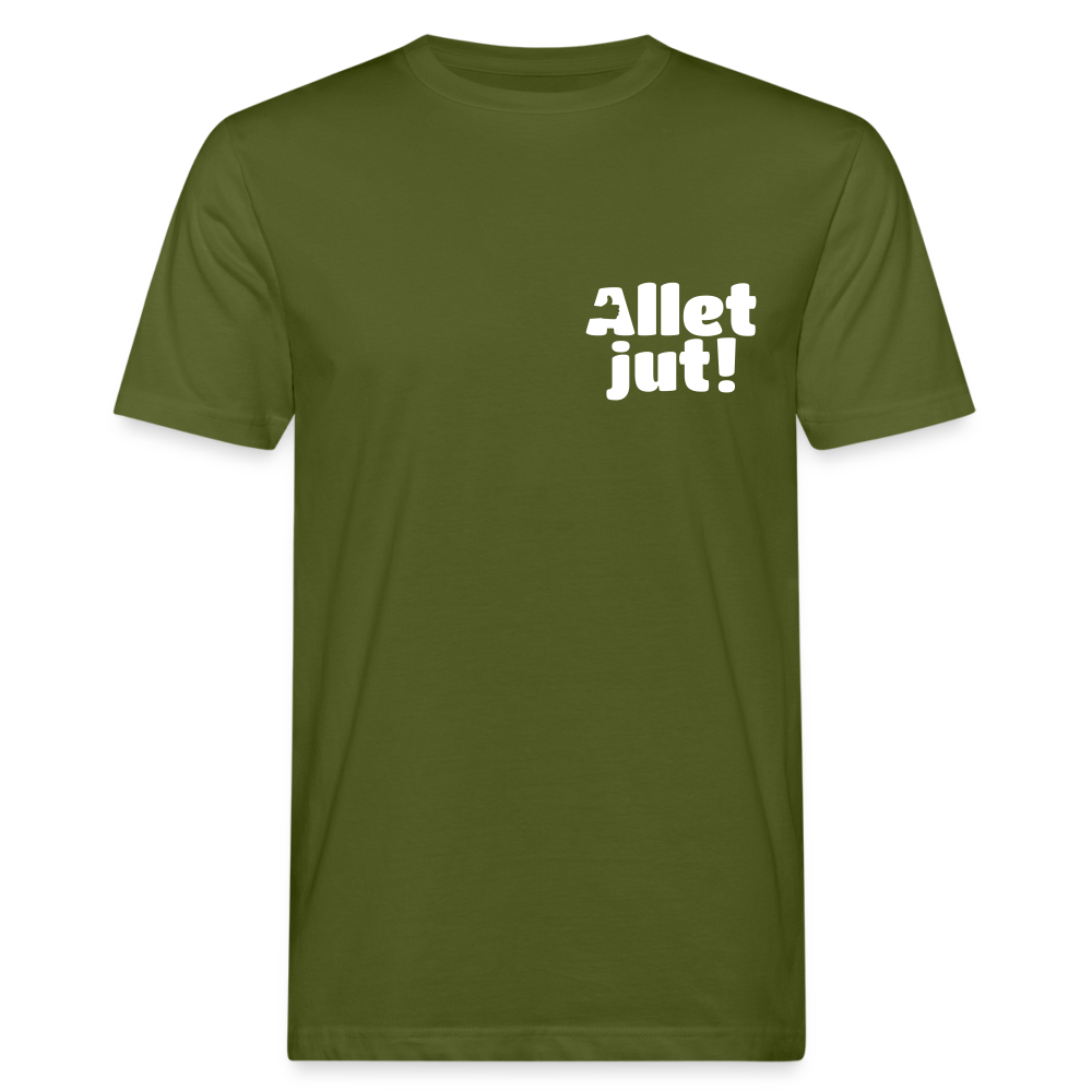 Allet Jut - Männer Bio T-Shirt - Moosgrün