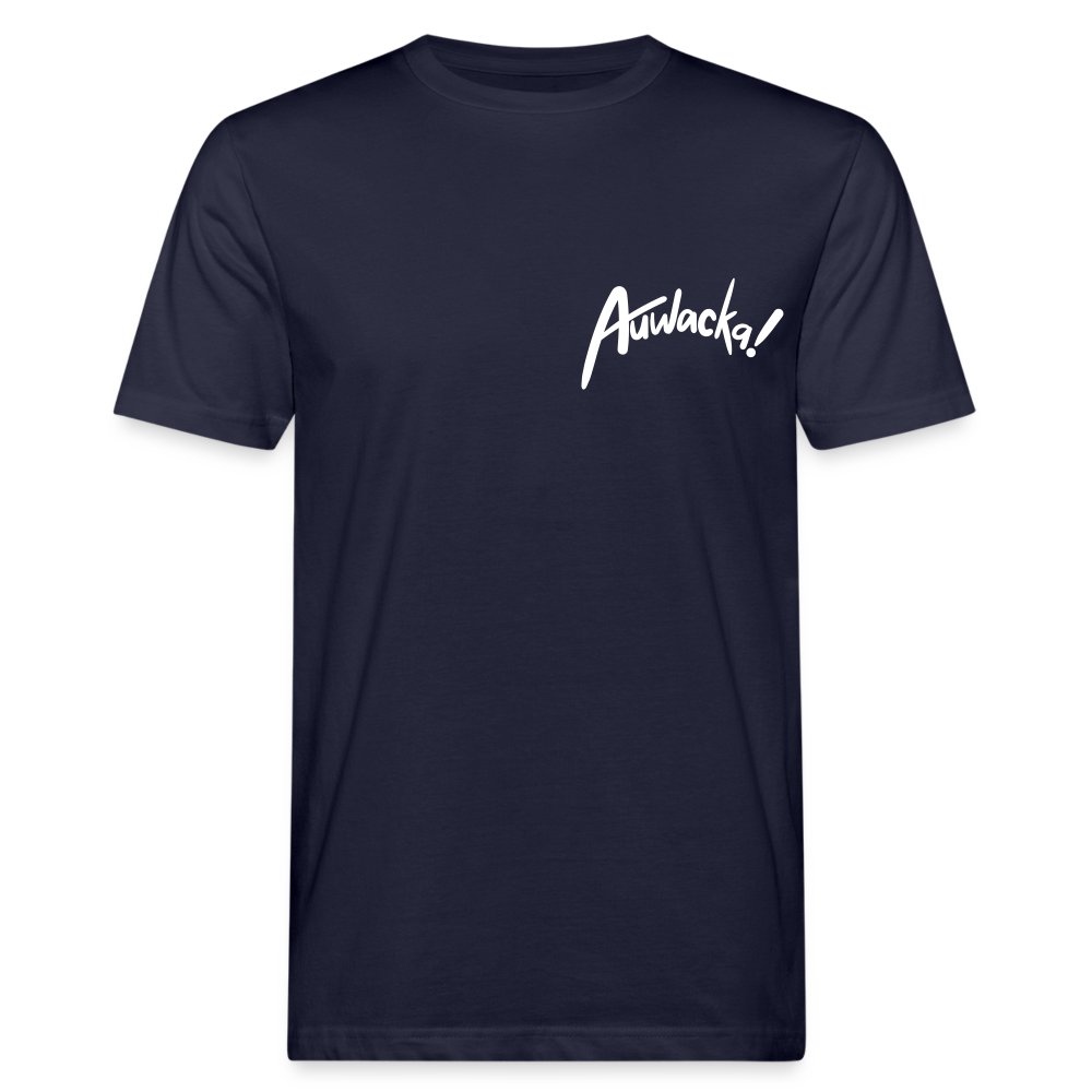 Auwacka! - Männer Bio T-Shirt - Navy