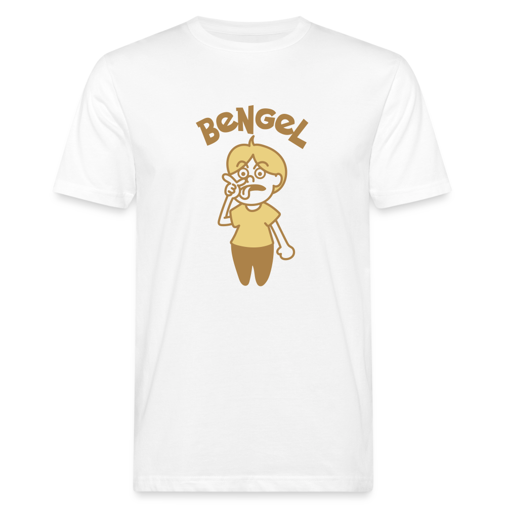 Bengel - Männer Bio T-Shirt - weiß