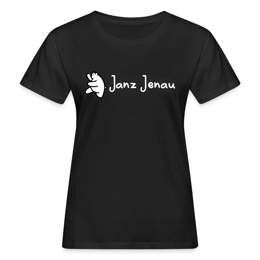Janz Jenau - Frauen Bio T-Shirt - Schwarz