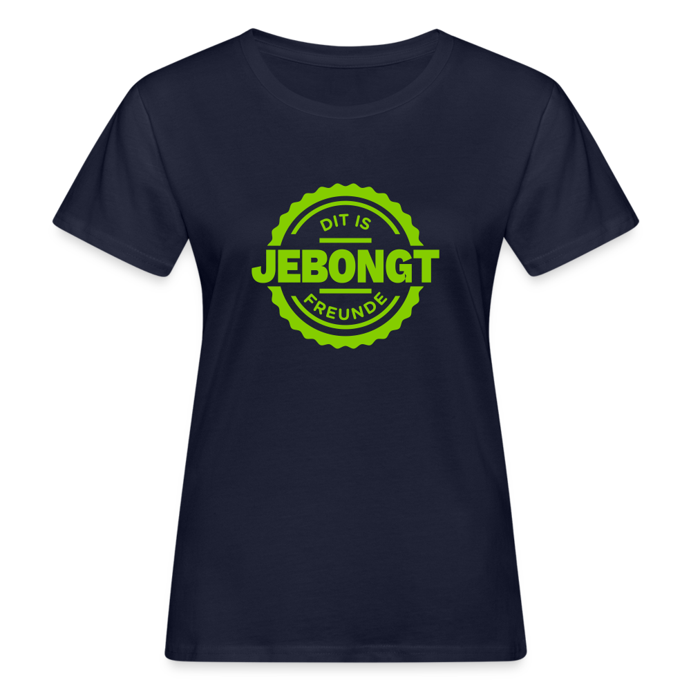 Jebongt Freunde - Frauen Bio T-Shirt - Navy