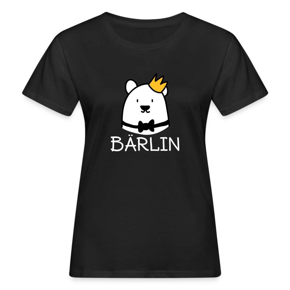 Bärlin - Frauen Bio T-Shirt - Schwarz