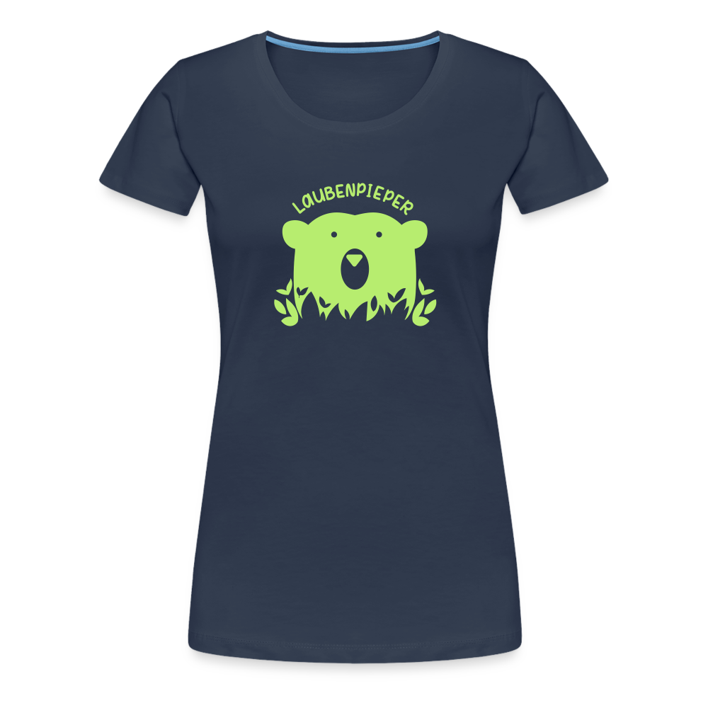 Laubenpieper - Frauen Premium T-Shirt - Navy