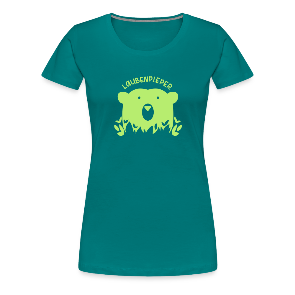 Laubenpieper - Frauen Premium T-Shirt - Divablau