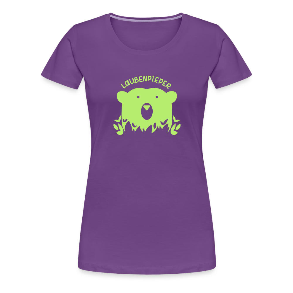Laubenpieper - Frauen Premium T-Shirt - Lila