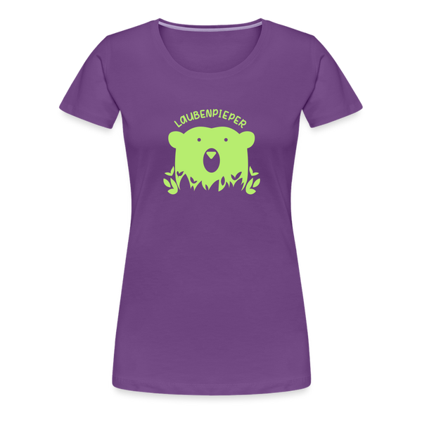 Laubenpieper - Frauen Premium T-Shirt - Lila