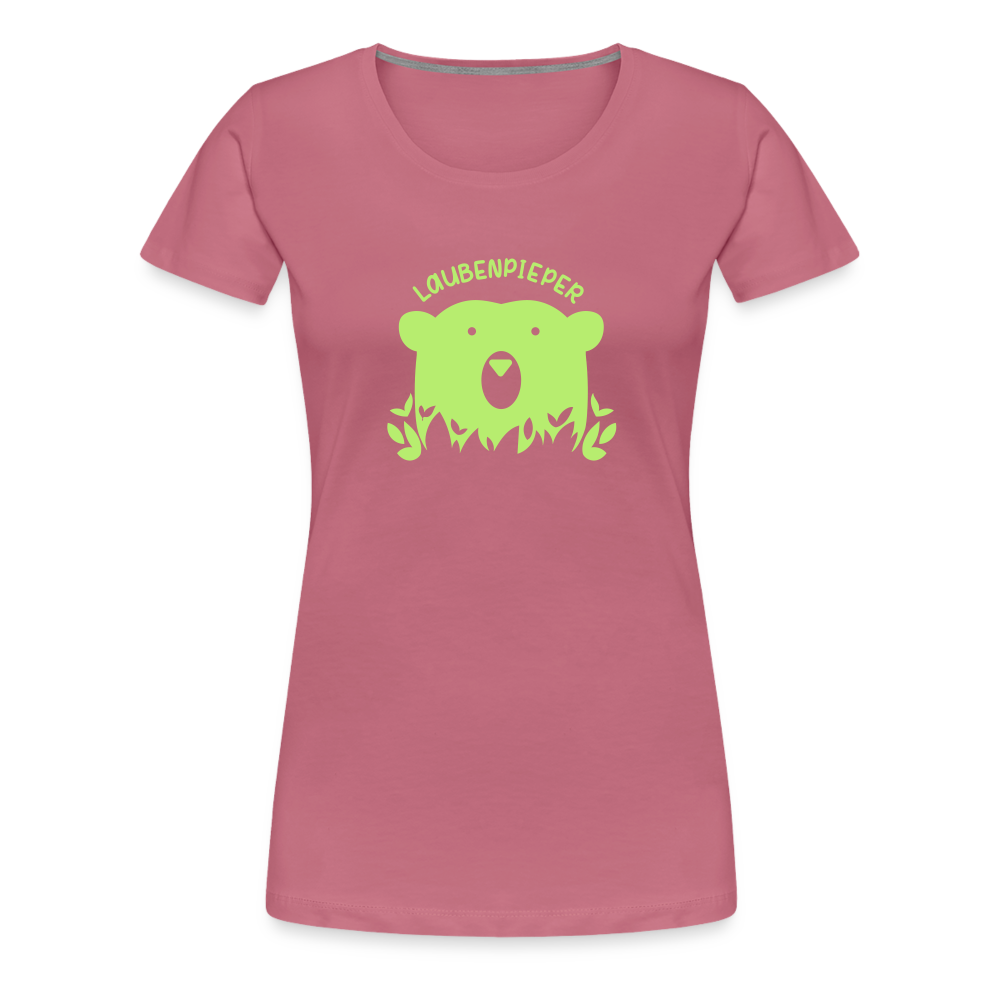 Laubenpieper - Frauen Premium T-Shirt - Malve
