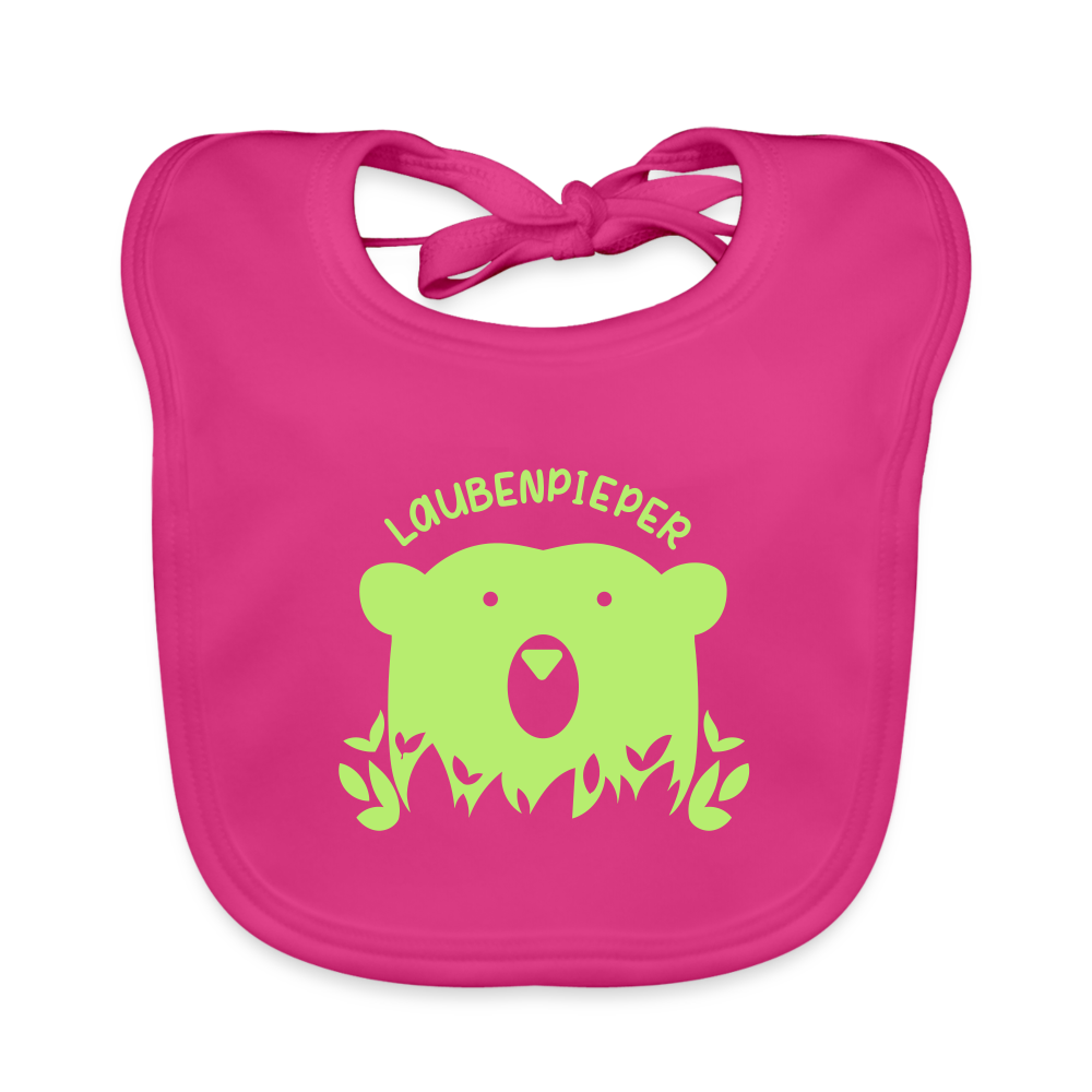 Laubenpieper - Lätzchen - Fuchsia