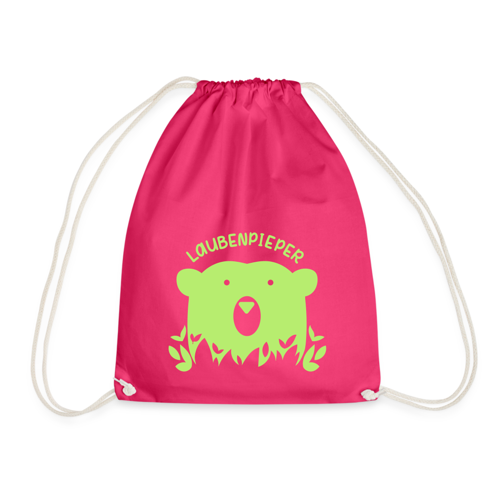 Laubenpieper - Turnbeutel - Fuchsia