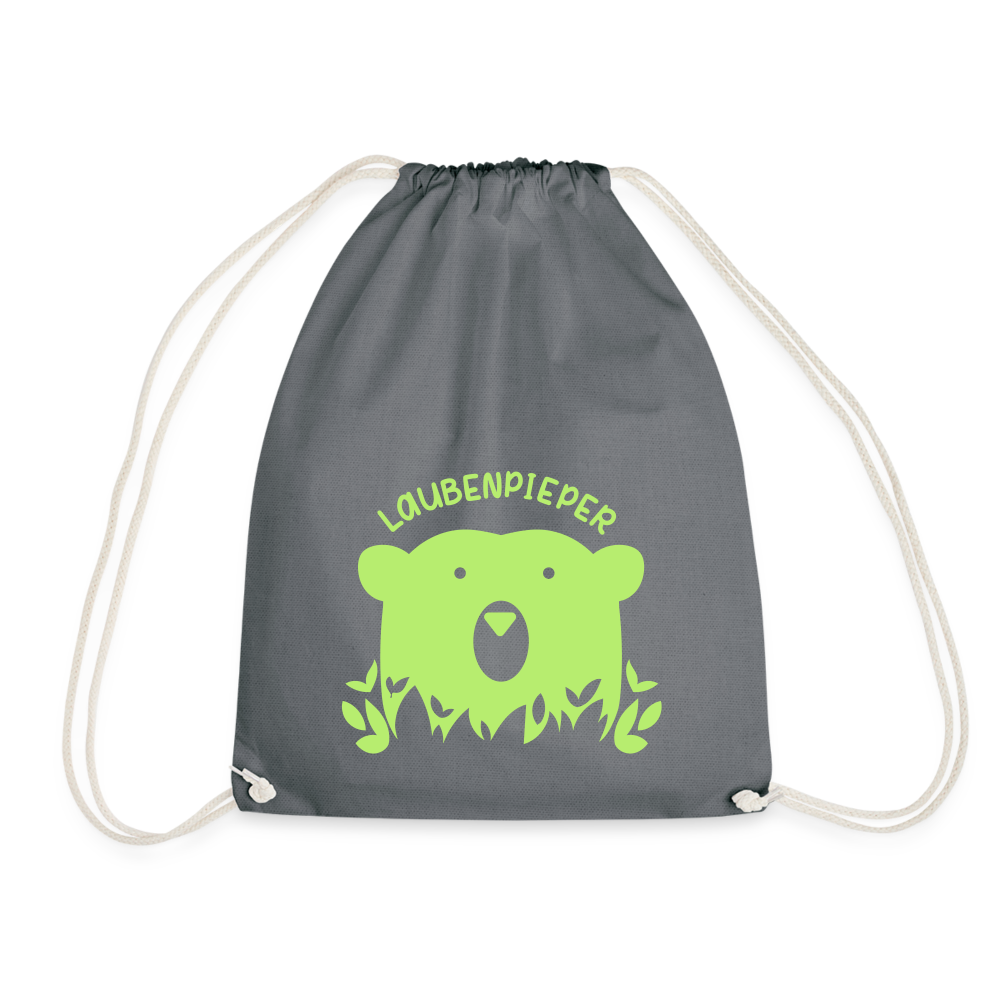 Laubenpieper - Turnbeutel - Grau
