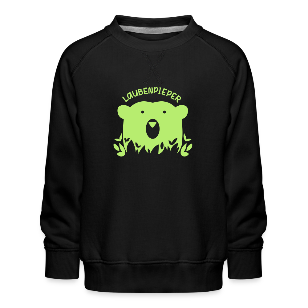 Laubenpieper - Kinder Premium Sweatshirt - Schwarz