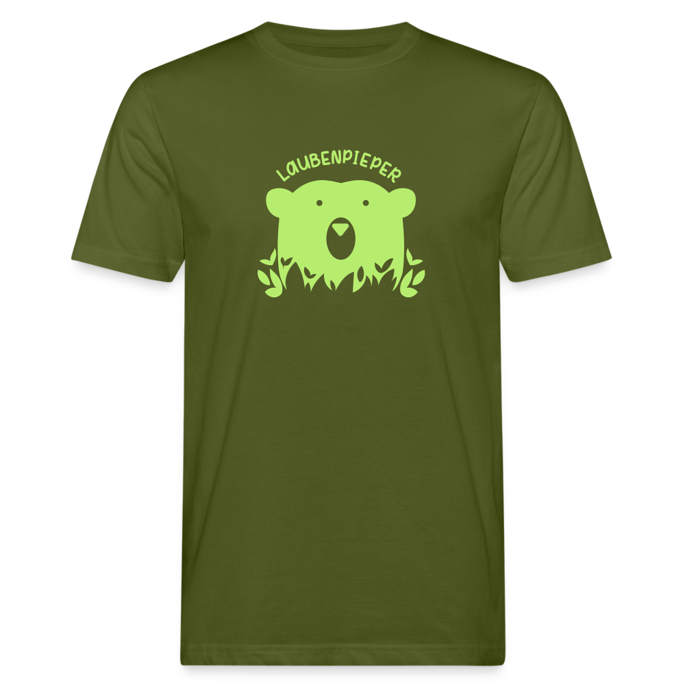 Laubenpieper - Männer Bio T-Shirt - Moosgrün