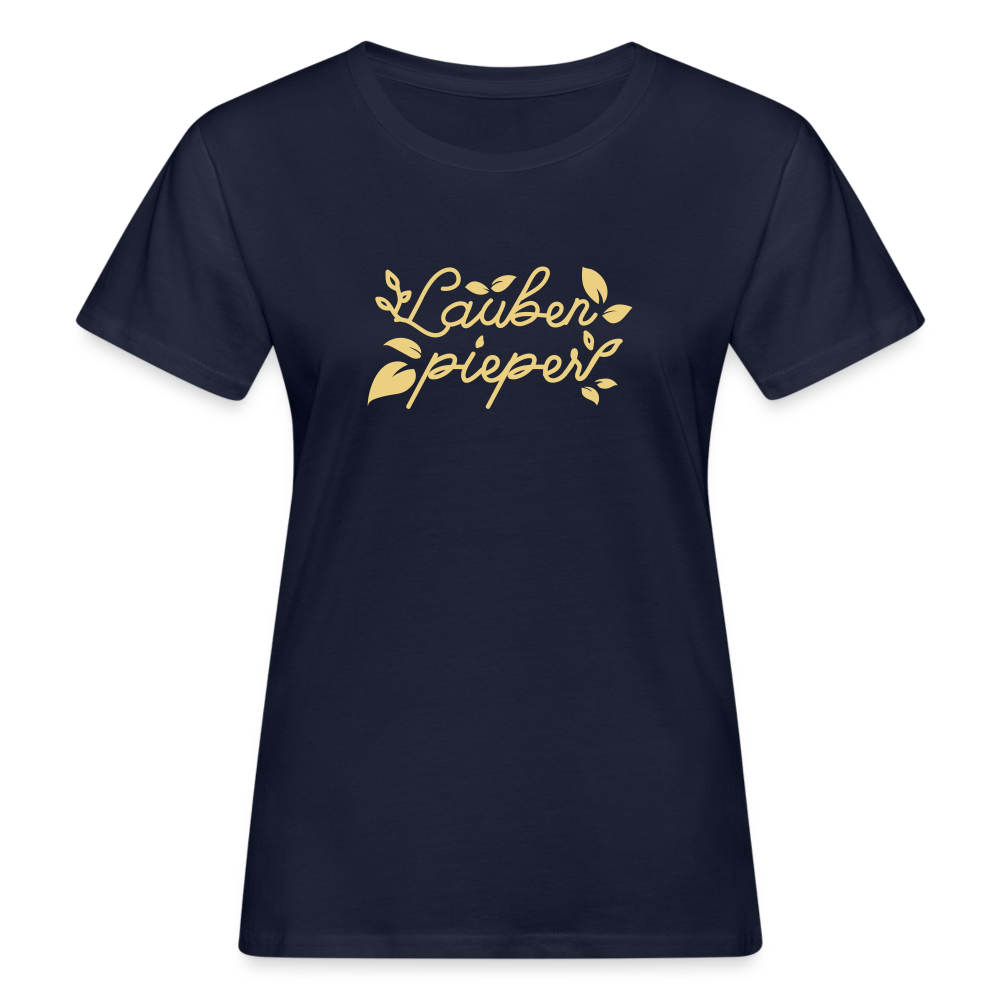 Laubenpieper - Frauen Bio T-Shirt - Navy