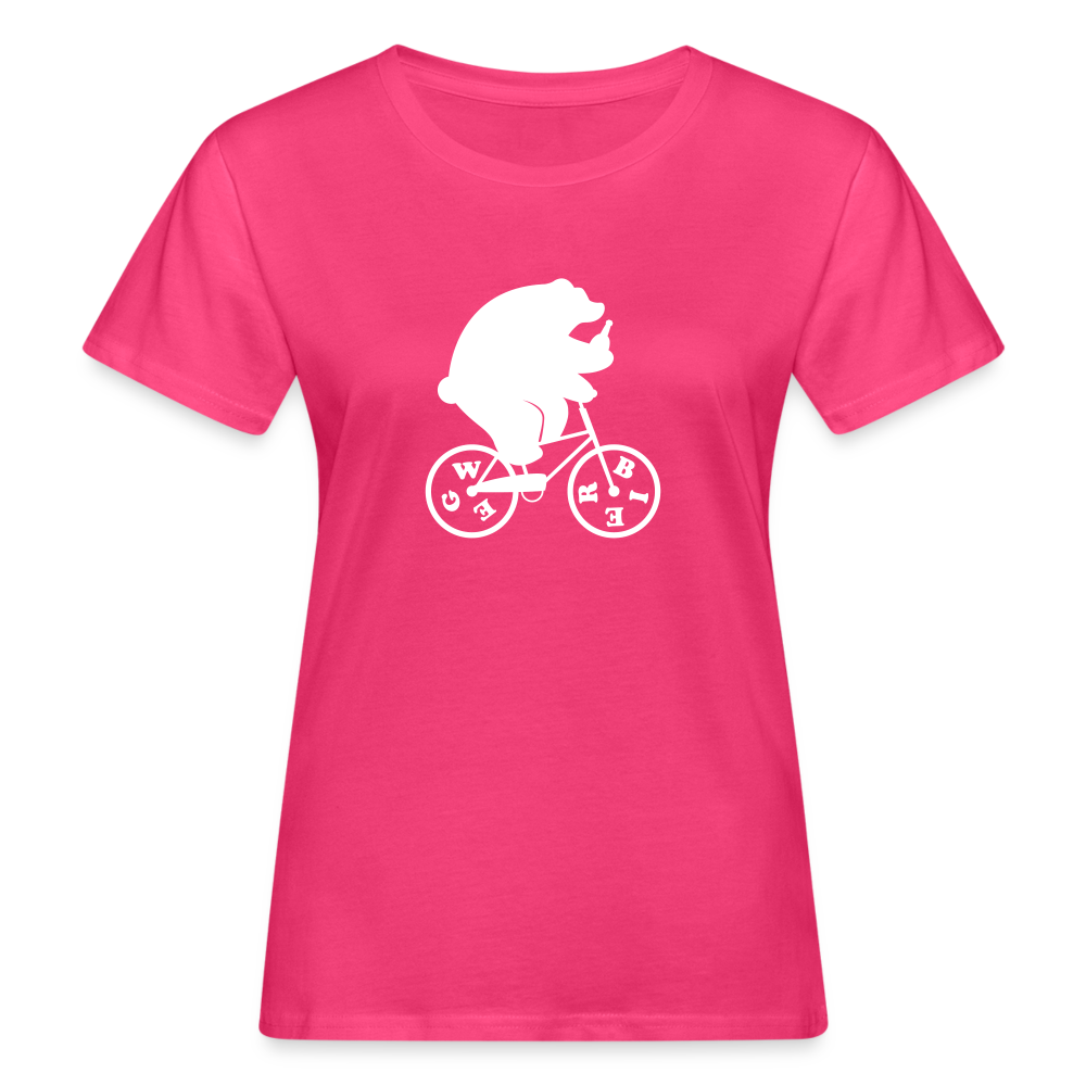 Wegbier Berlin - Frauen Bio T-Shirt - Neon Pink