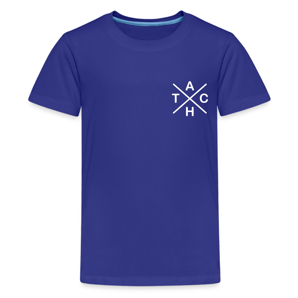 Tach X - Teenager Premium T-Shirt - Königsblau