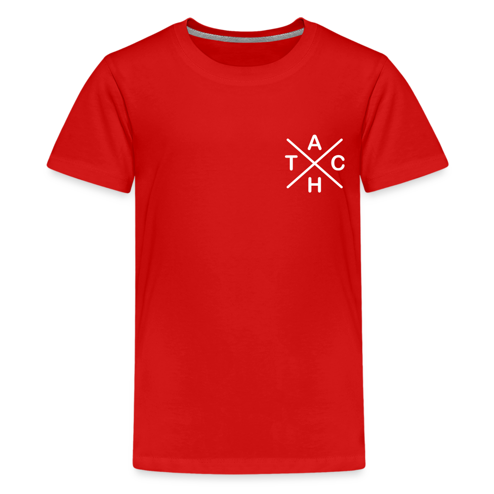 Tach X - Teenager Premium T-Shirt - Rot