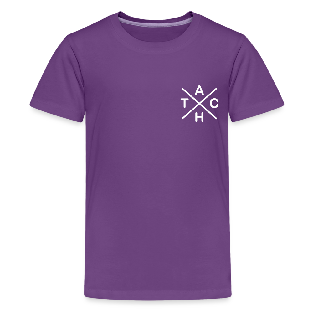 Tach X - Teenager Premium T-Shirt - Lila