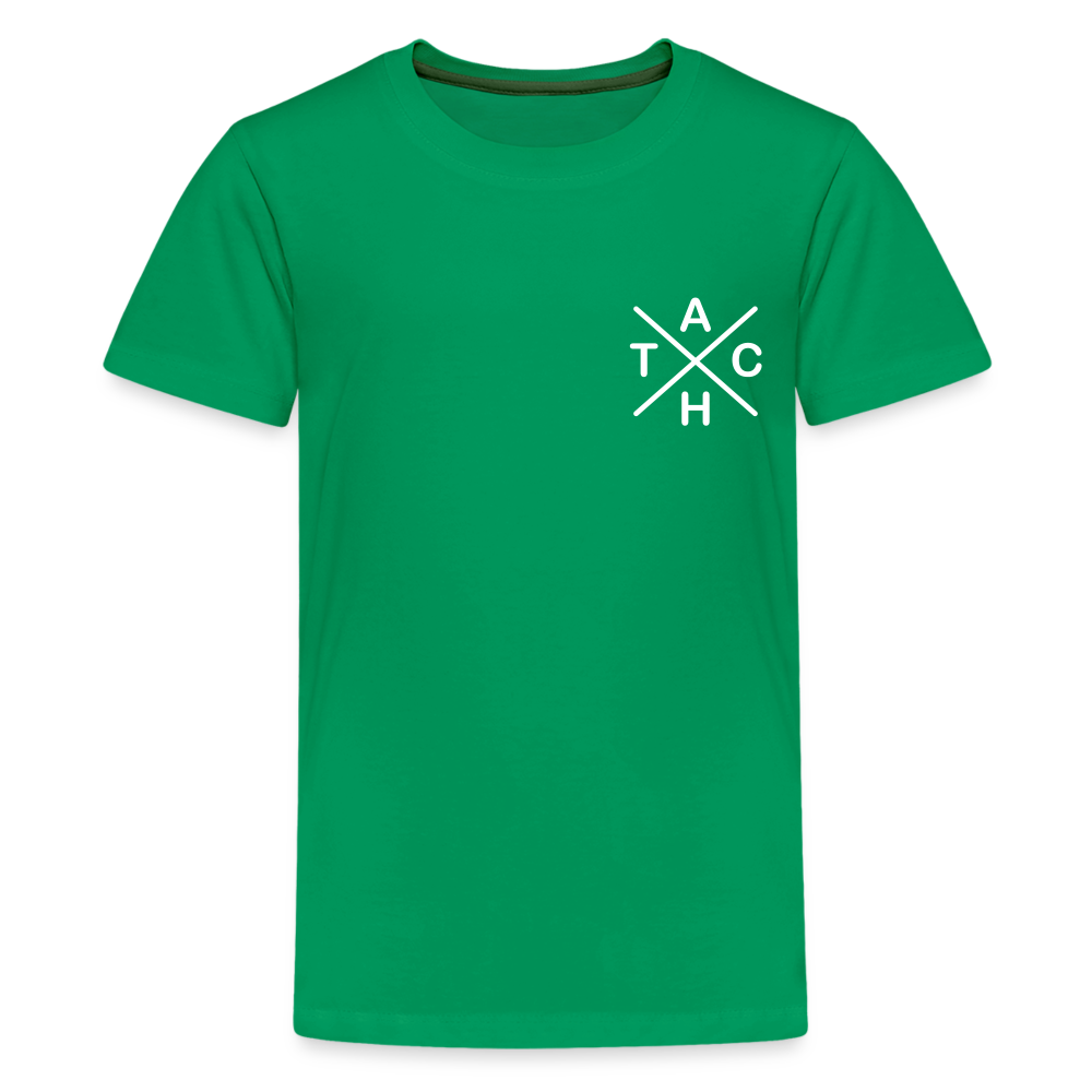 Tach X - Teenager Premium T-Shirt - Kelly Green