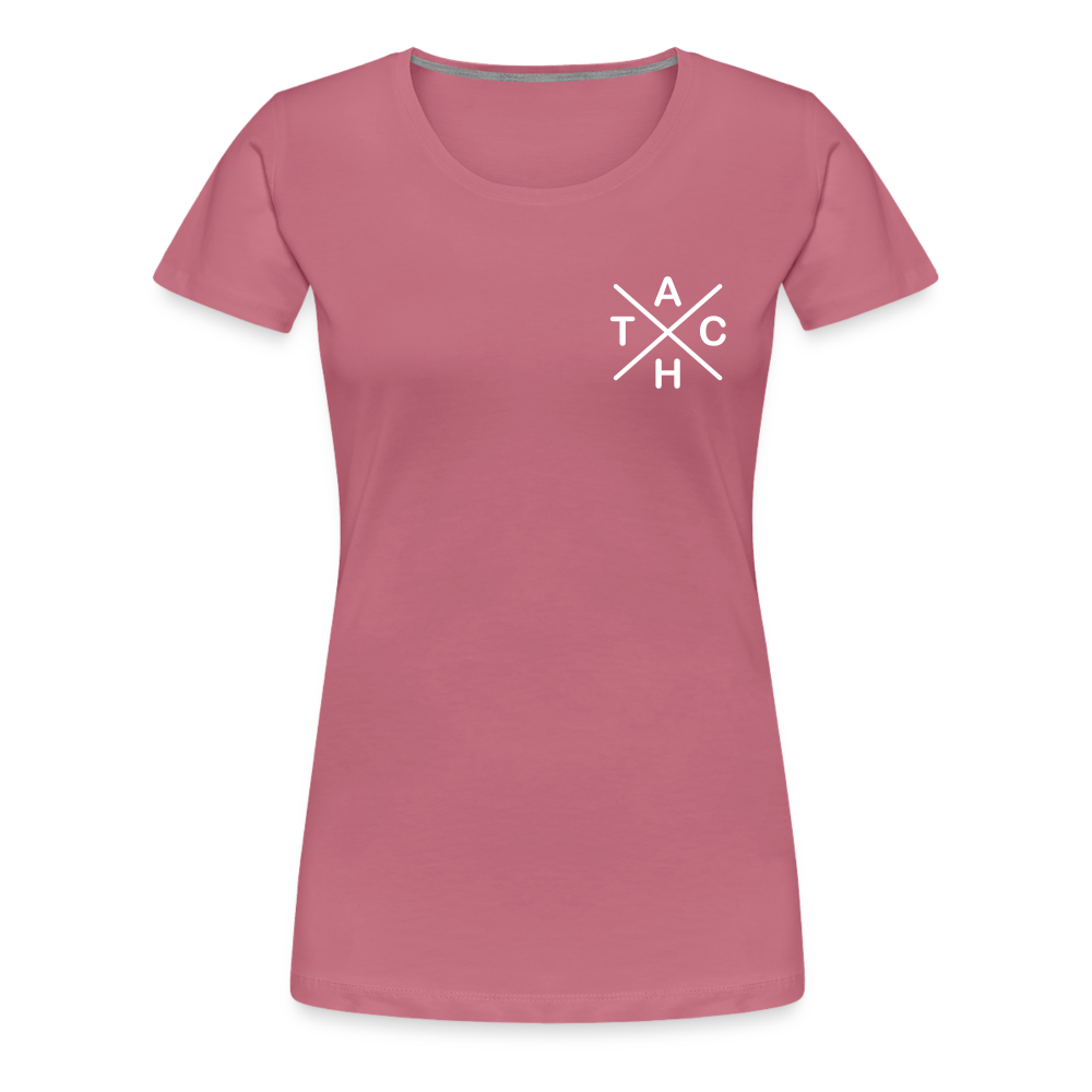 Tach X - Frauen Premium T-Shirt - Malve