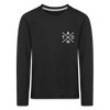 Tach X - Kinder Langarmshirt - Schwarz