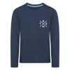 Tach X - Kinder Langarmshirt - Navy