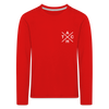 Tach X - Kinder Langarmshirt - Rot