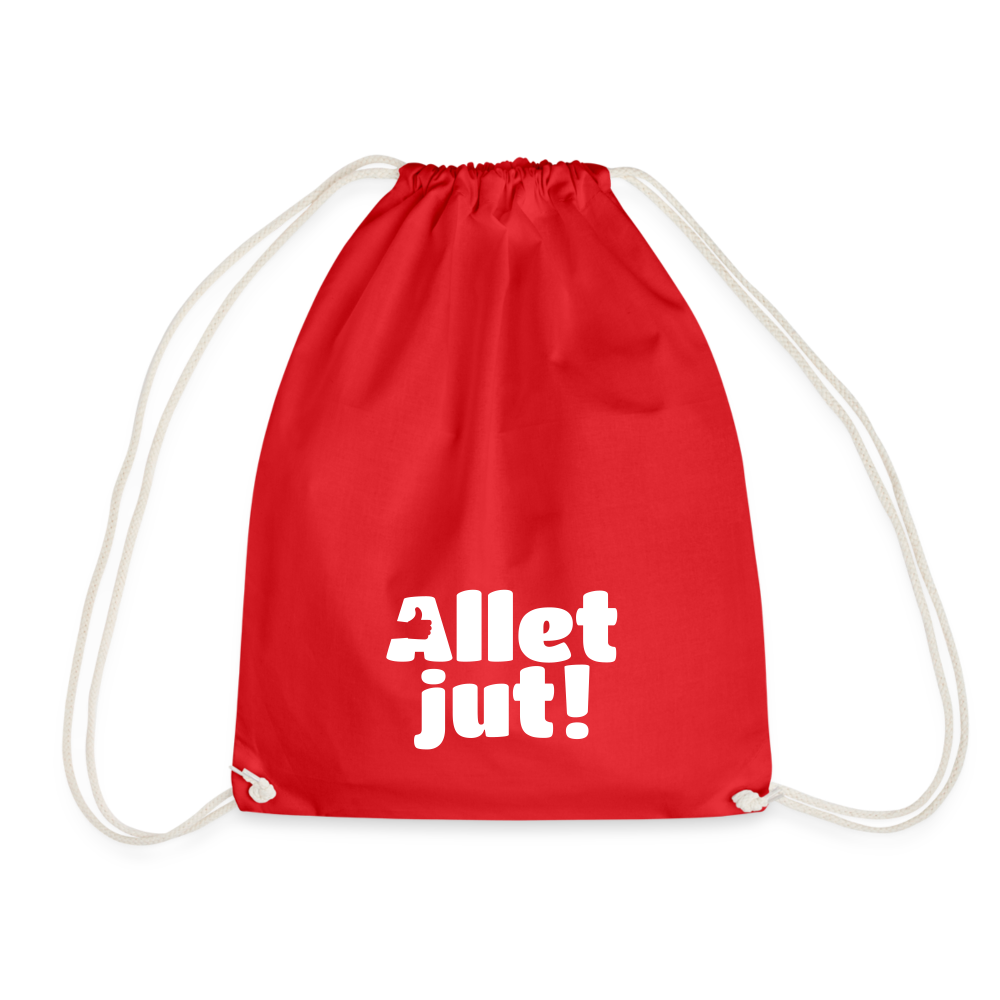 Allet Jut - Turnbeutel - Rot