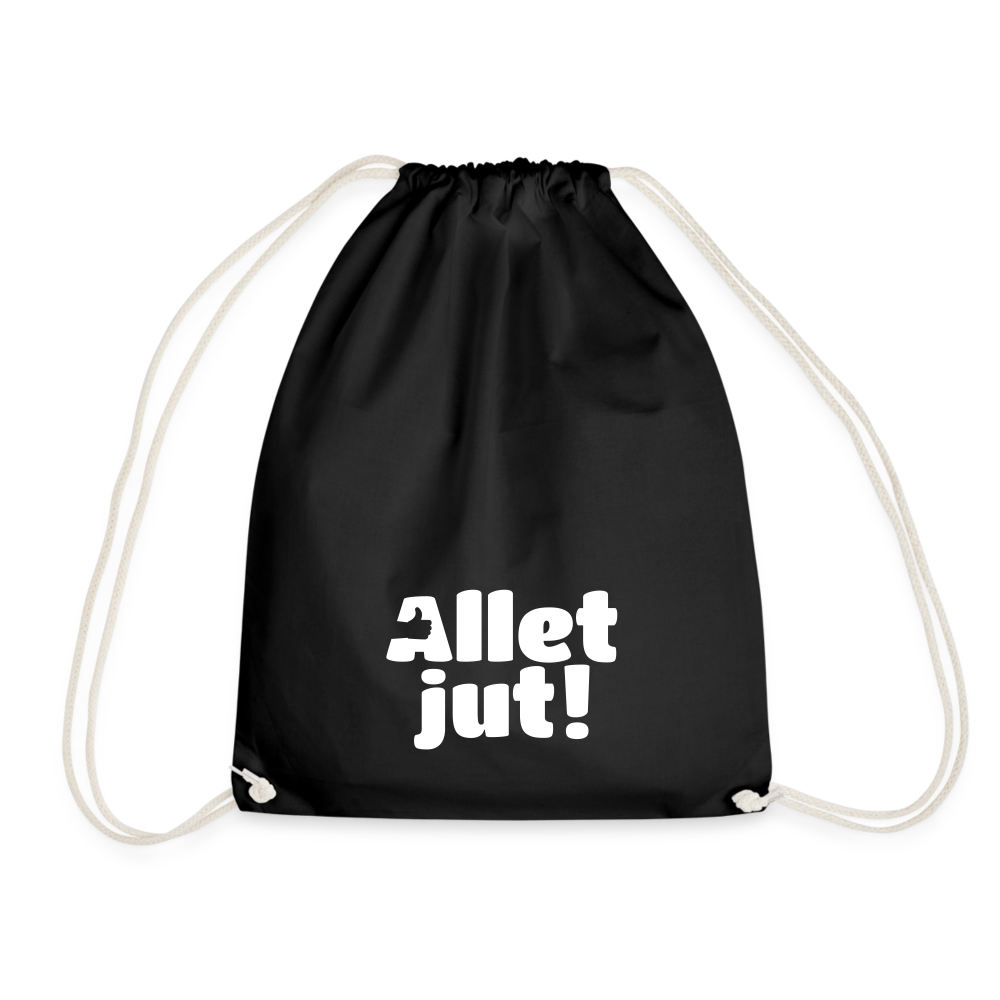 Allet Jut - Turnbeutel - Schwarz