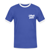 Allet Jut - Männer Ringer T-Shirt - Blau/Weiß
