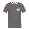 Allet Jut - Männer Ringer T-Shirt - Dunkelgrau/Weiß
