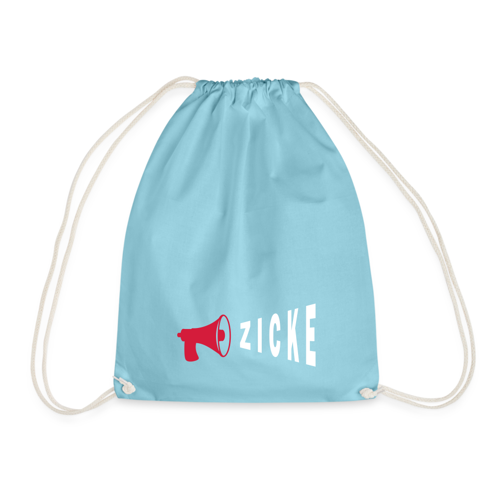 Zicke - Turnbeutel - Aqua