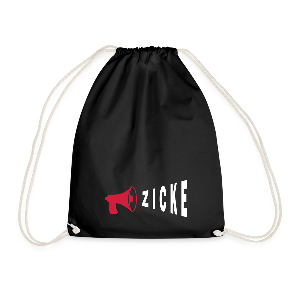 Zicke - Turnbeutel - Schwarz