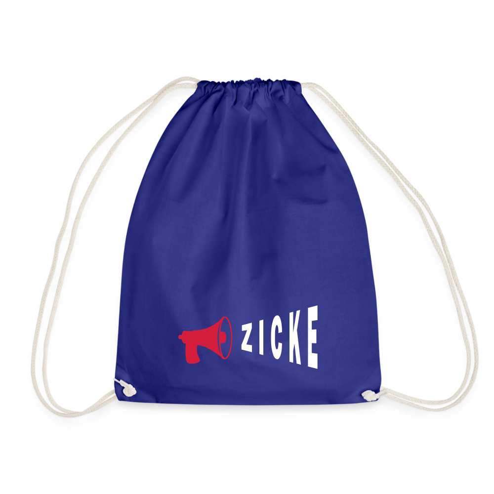 Zicke - Turnbeutel - Königsblau