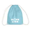 Jlücklich - Turnbeutel - Aqua