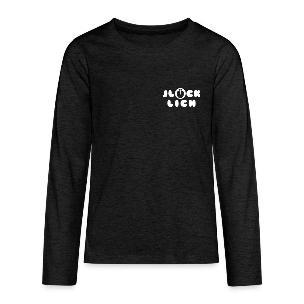 Jlücklich - Teenager Langarmshirt - Anthrazit