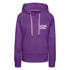 Jlücklich - Frauen Premium Hoodie