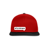 Hetz Mir Nich! - Snapback Cap - Rot/Schwarz