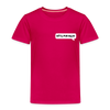 Hetz Mir Nich! - Kinder Premium T-Shirt - dunkles Pink